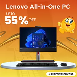 Lenovo All-in-One PCs Up to 55% Off